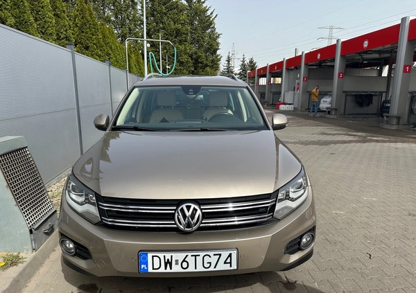 Volkswagen Tiguan cena 59000 przebieg: 178000, rok produkcji 2013 z Strzelin małe 379